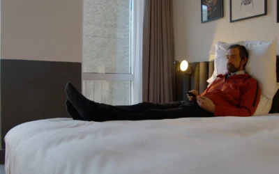 Dakloos in een hotel